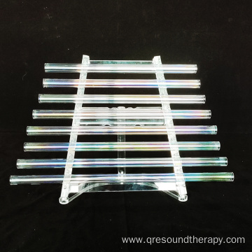 Q're sound healing crystal harp